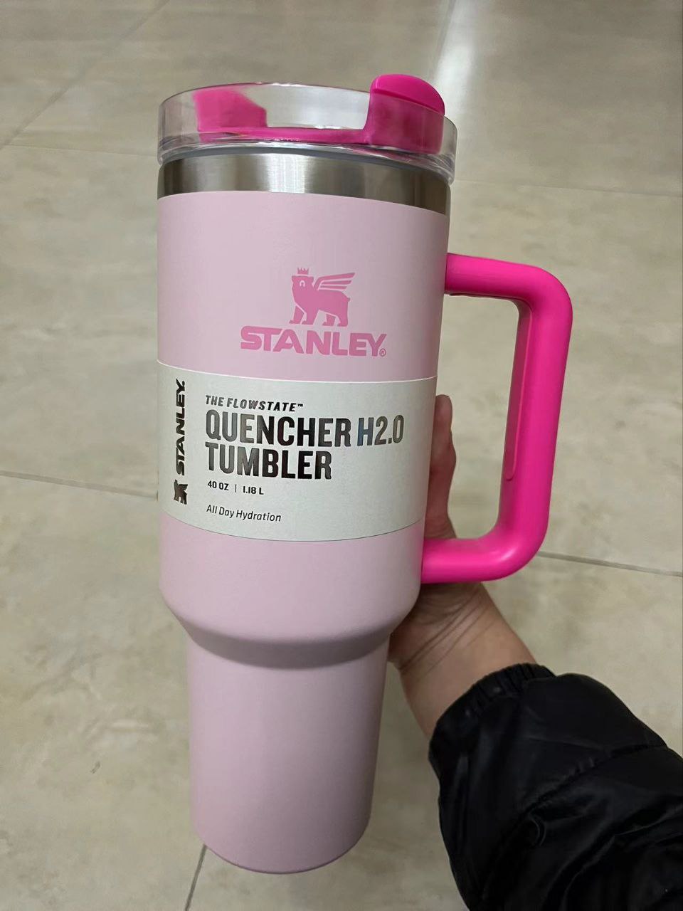 So super excited! I got the THE QUENCHER H2.0 FLOWSTATE™ TUMBLER, 40